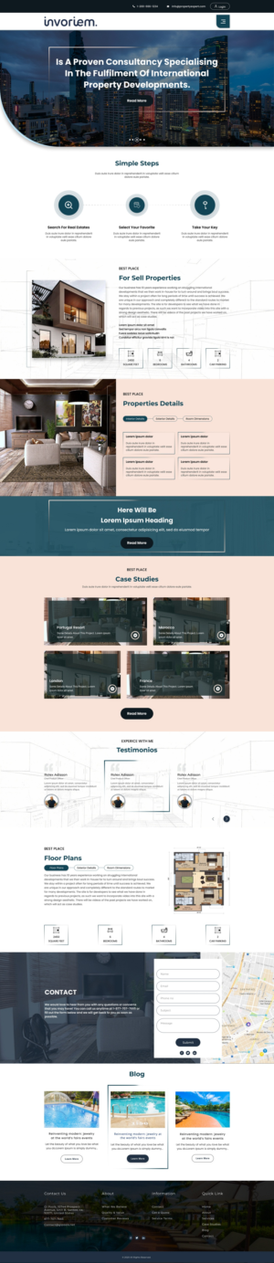 Web Design by Pram Shaw for this project | Design: #25571904