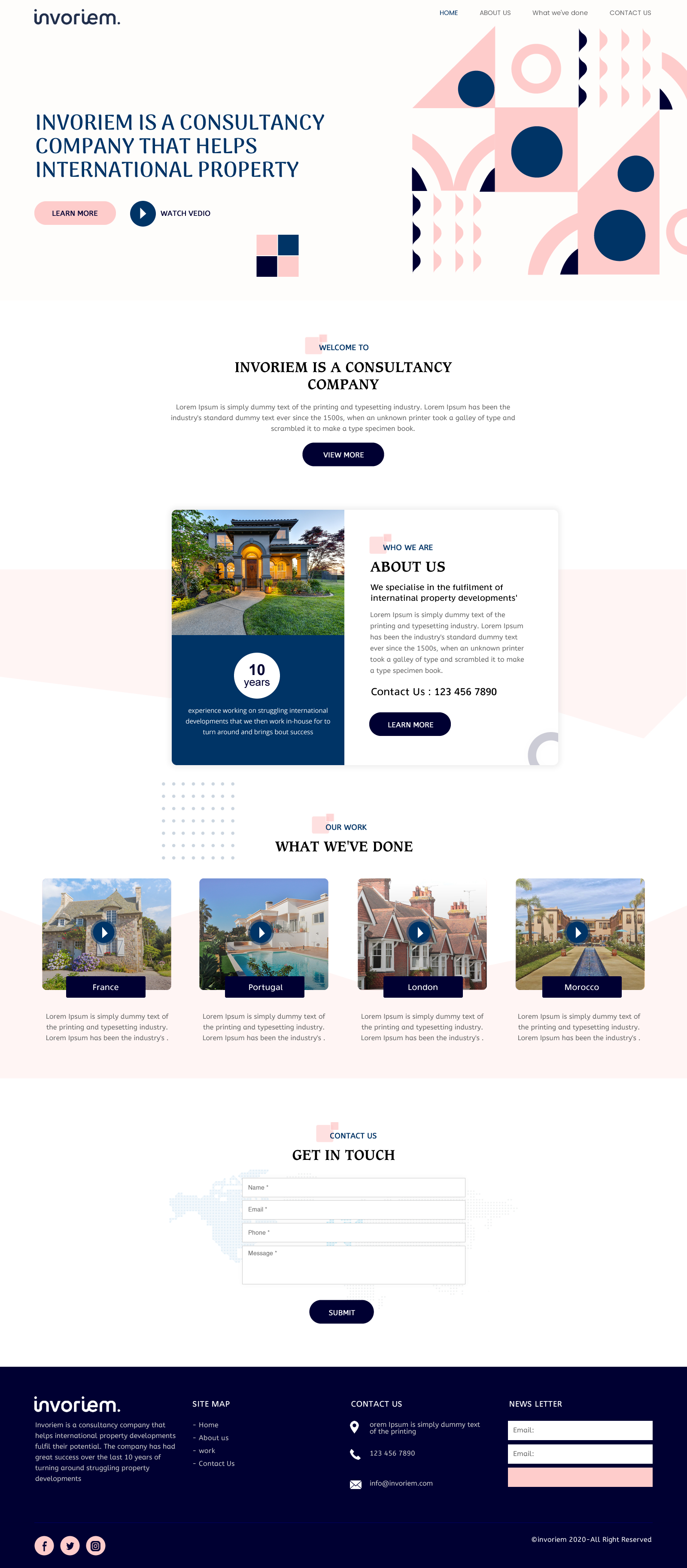 Web Design by rightway for this project | Design #25514313