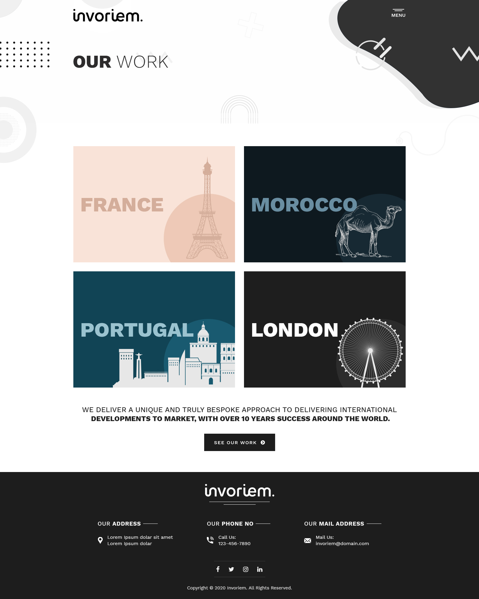 Web Design by sai.designer87 for this project | Design #25724351