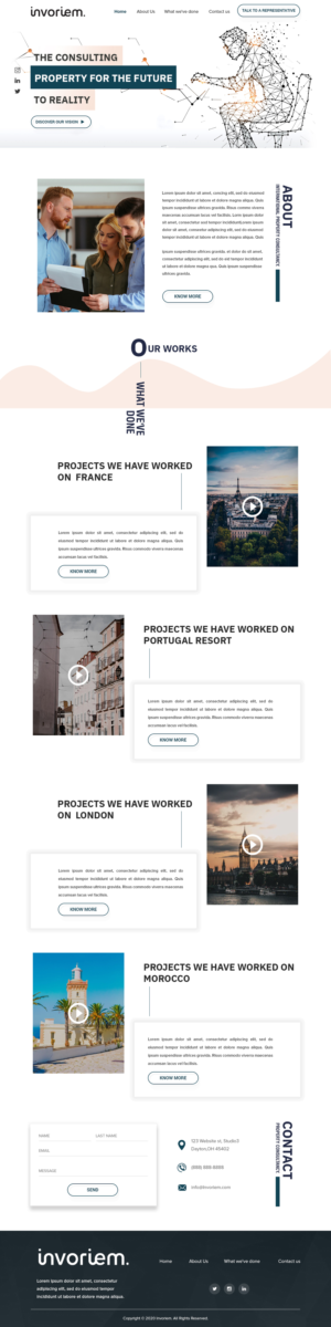 International Property Consultancy | Web Design by Titan Eagle