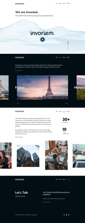 Web Design by FusionCrafts for this project | Design #25733616