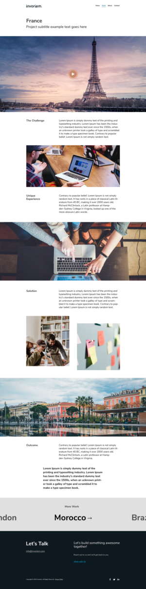 Web Design by FusionCrafts for this project | Design: #25766489