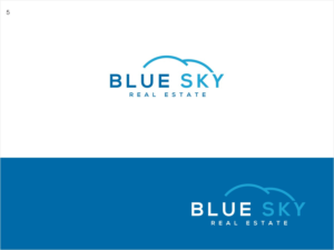 Blue Sky Real Estate | Logo Design by cjssan