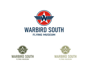Warbird South Flying Museum | Logo Design by LIZZY LO