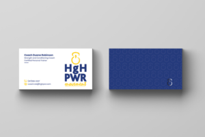 strength and conditioning business focused on helping people move more efficiently | Diseño de Tarjeta de Presentación por Sandaruwan