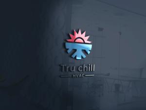 tru chill hvac | Logo Design by jnh