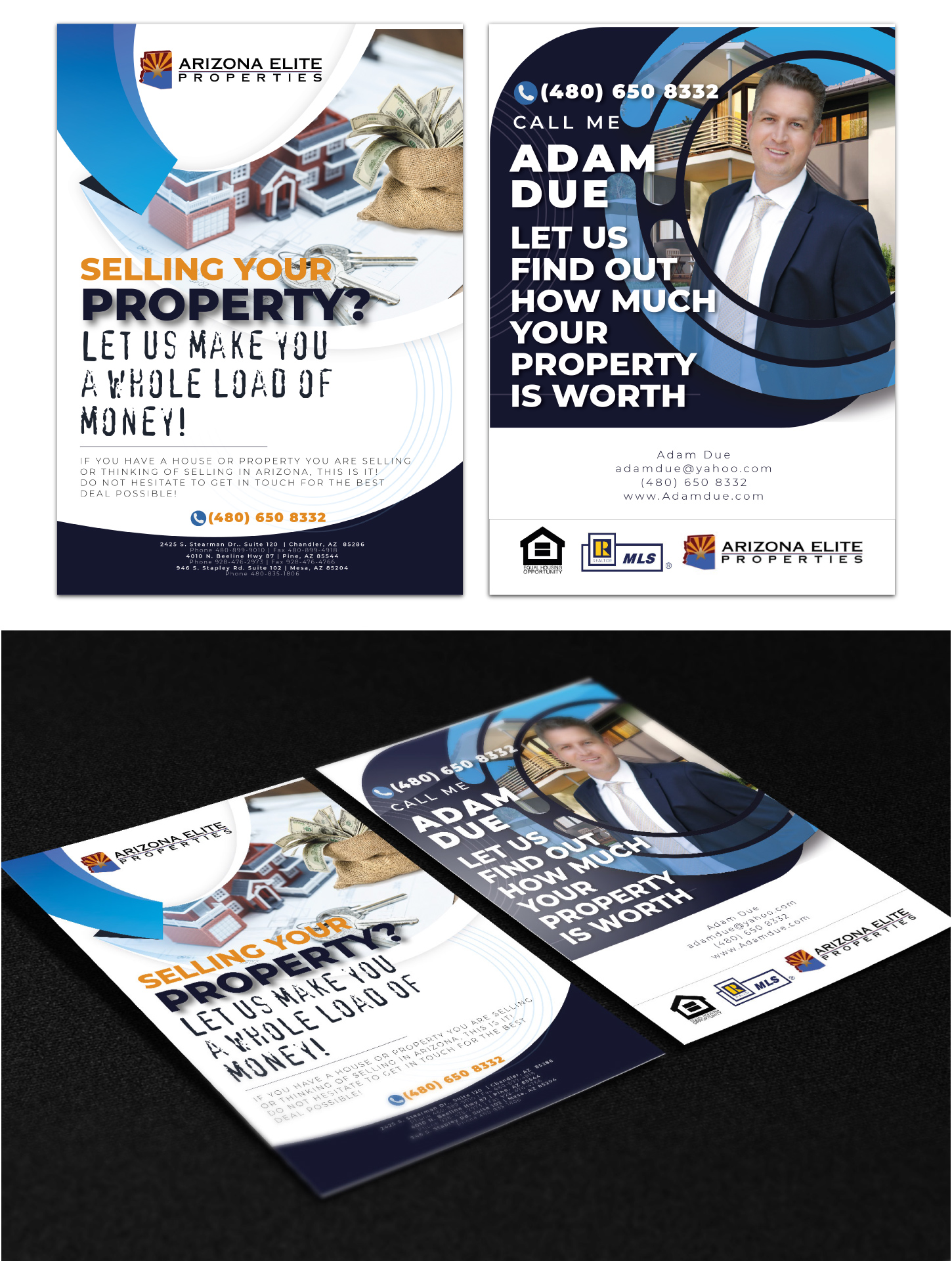 Design de Flyer par Michael Oyugi pour Arizona Elite Properties | Design #25538517