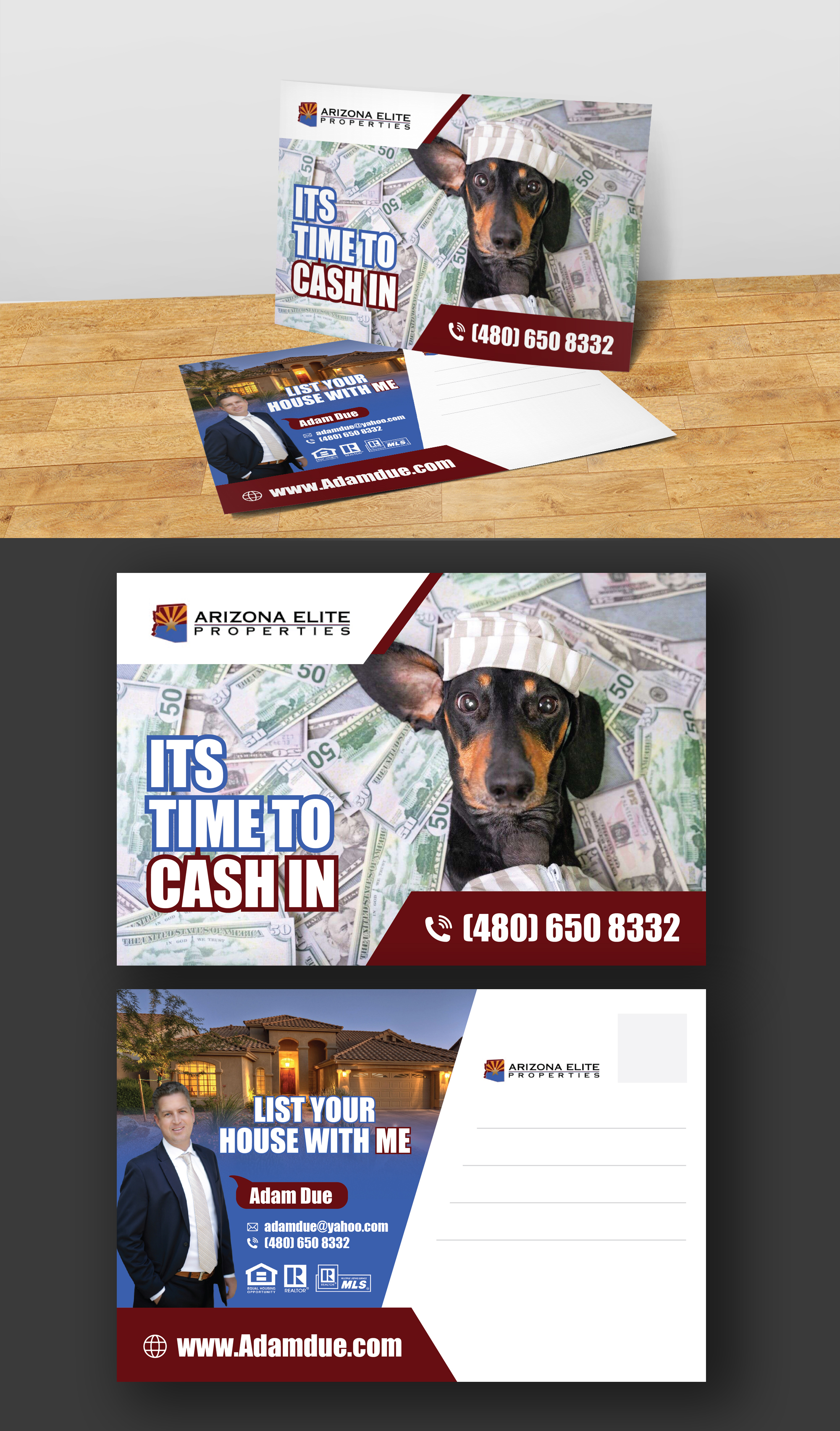 Flyer-Design von Achiver für Arizona Elite Properties | Design #25527193