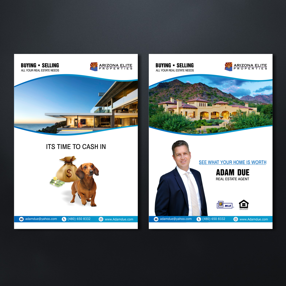 Flyer Design by Manesh Nair for Arizona Elite Properties | Design #25535911