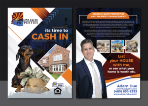 Flyer Design by Deziners Zone for Arizona Elite Properties | Design: #25505816
