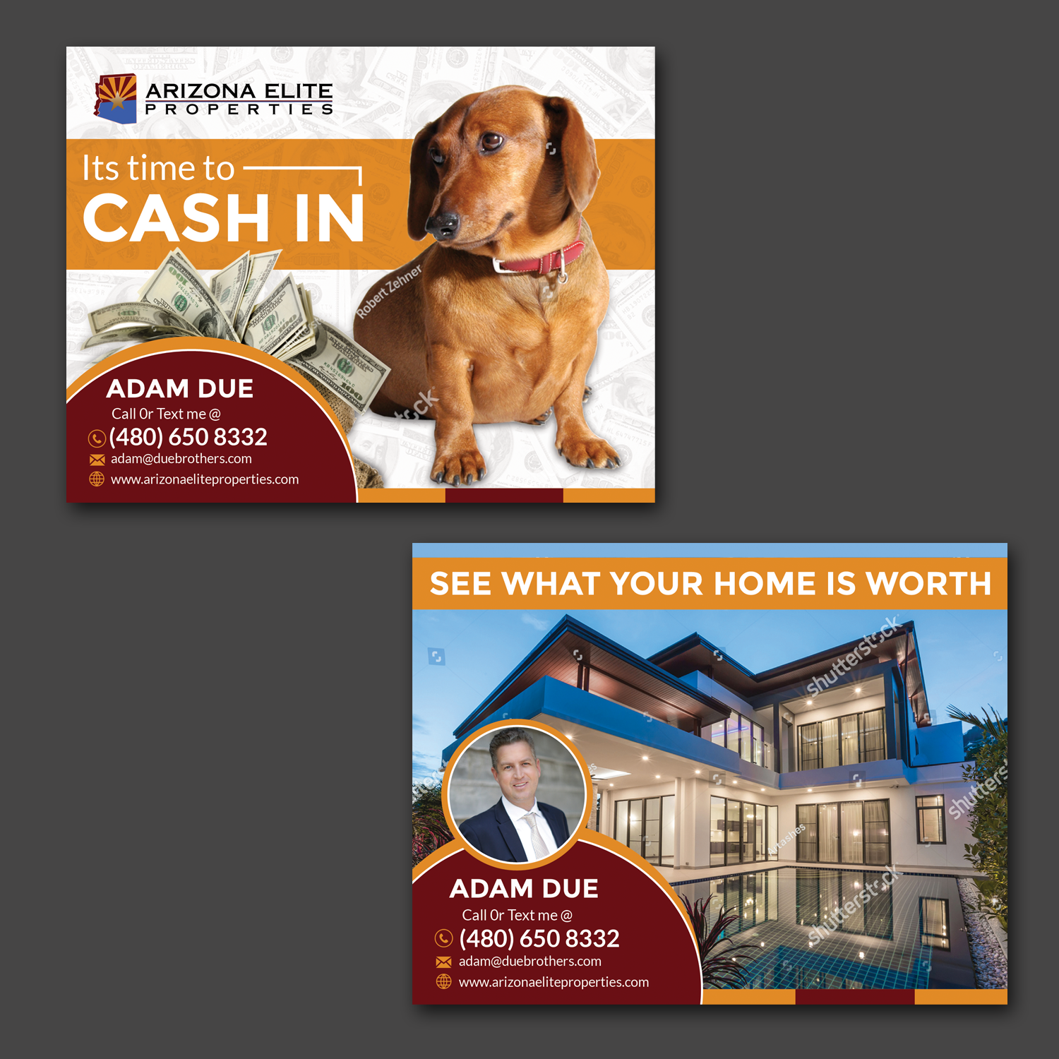 Flyer Design by Schöpfer for Arizona Elite Properties | Design: #25544649