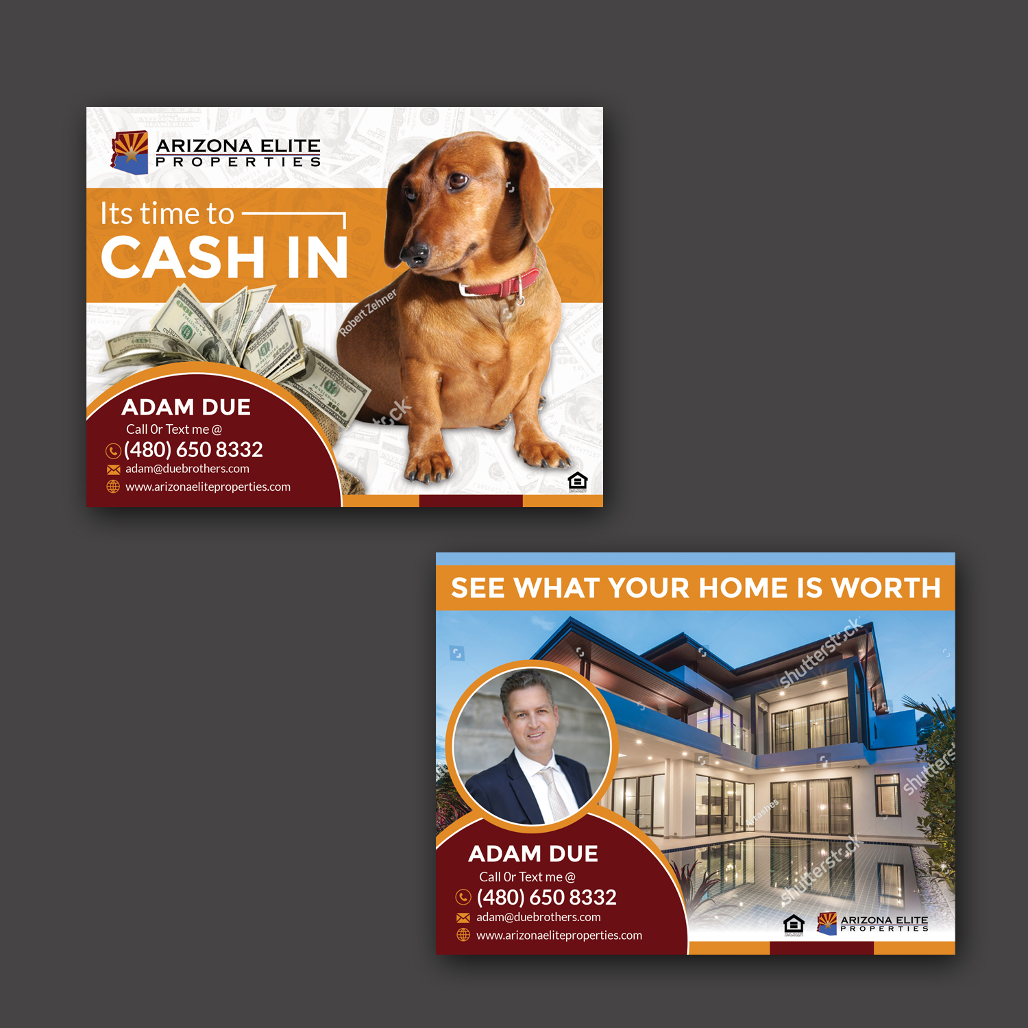 Flyer Design by Schöpfer for Arizona Elite Properties | Design #25550368