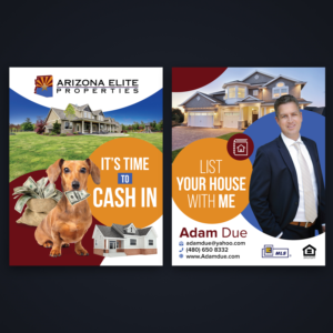 Flyer Design by Maxo-Biz for Arizona Elite Properties | Design: #25505945