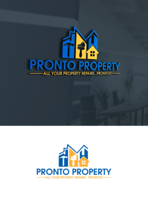 pronto property | Logo Design by Linda Designs