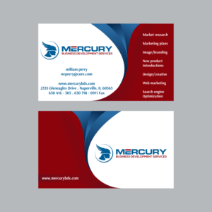 Diseño de Logo por mr.yasmine para Mercury Business Development Services Corporation | Diseño: #25558767