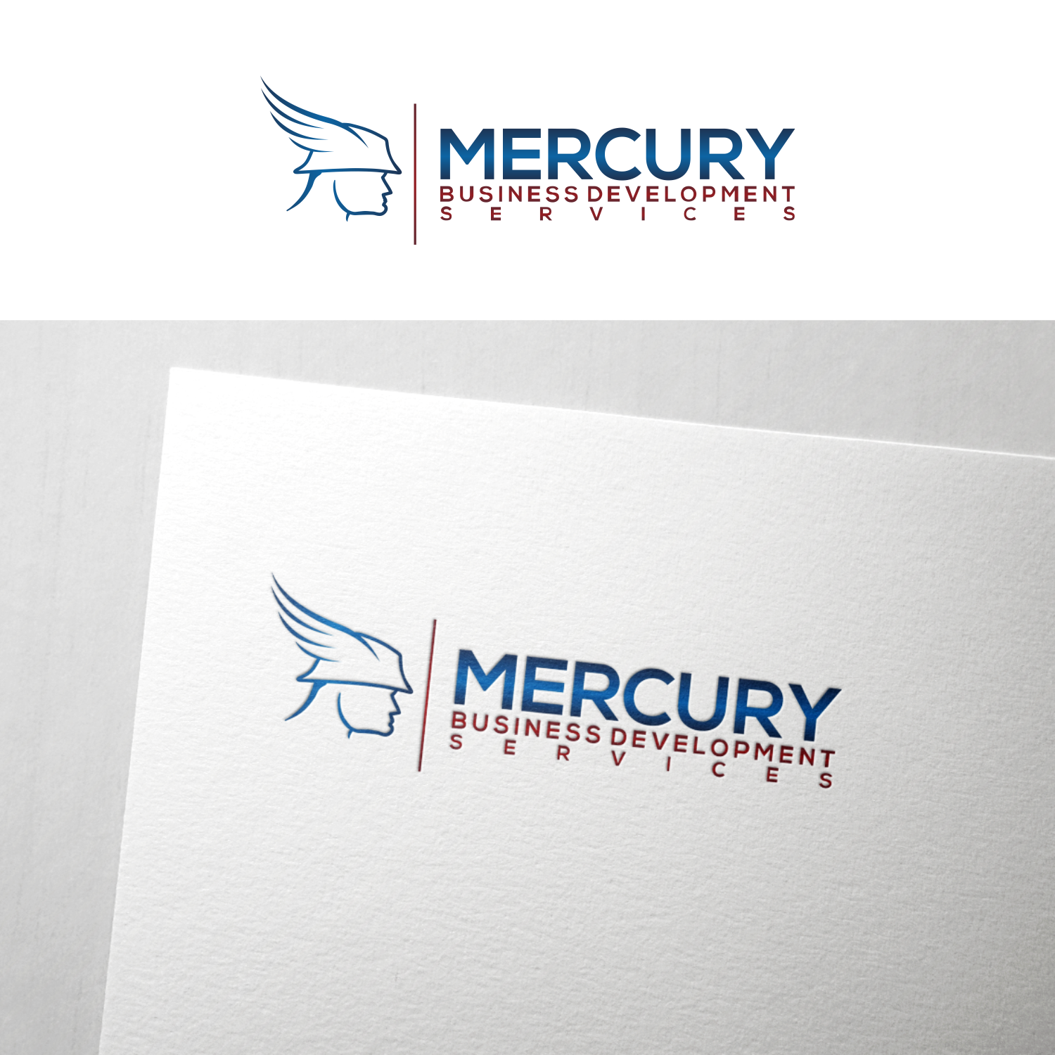 Logo Design by catrline for Mercury Business Development Services Corporation | Design #25507737