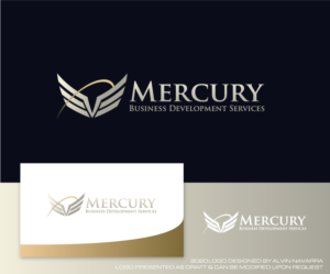 Diseño de Logo por alvinnavarra para Mercury Business Development Services Corporation | Diseño: #25540631