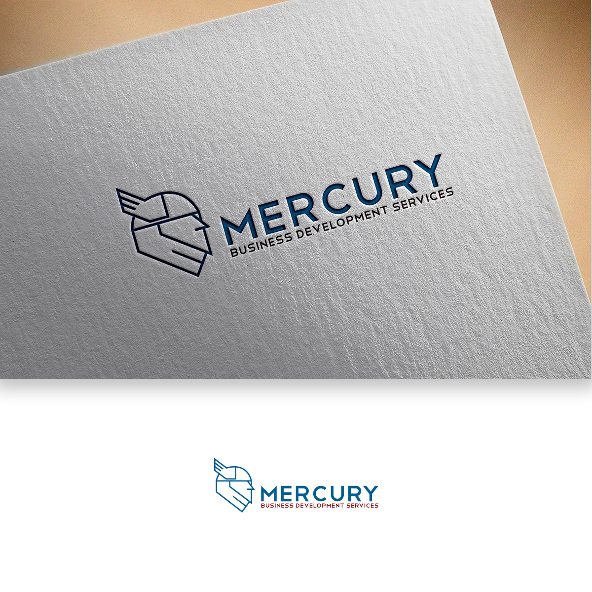 Logo Design by DesignDUO for Mercury Business Development Services Corporation | Design #25541516