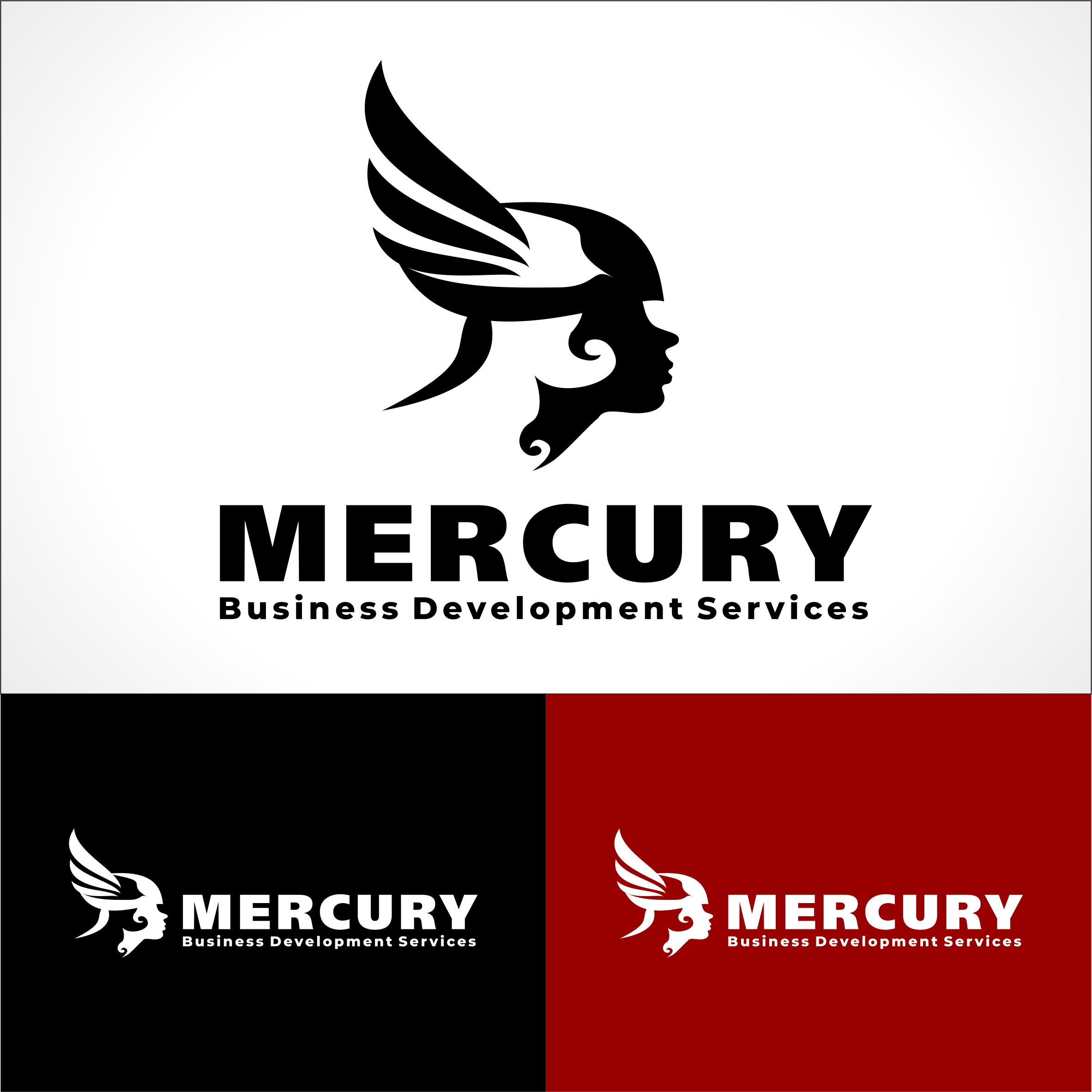 Logo Design by Bhakti Prasetio for Mercury Business Development Services Corporation | Design #25515520
