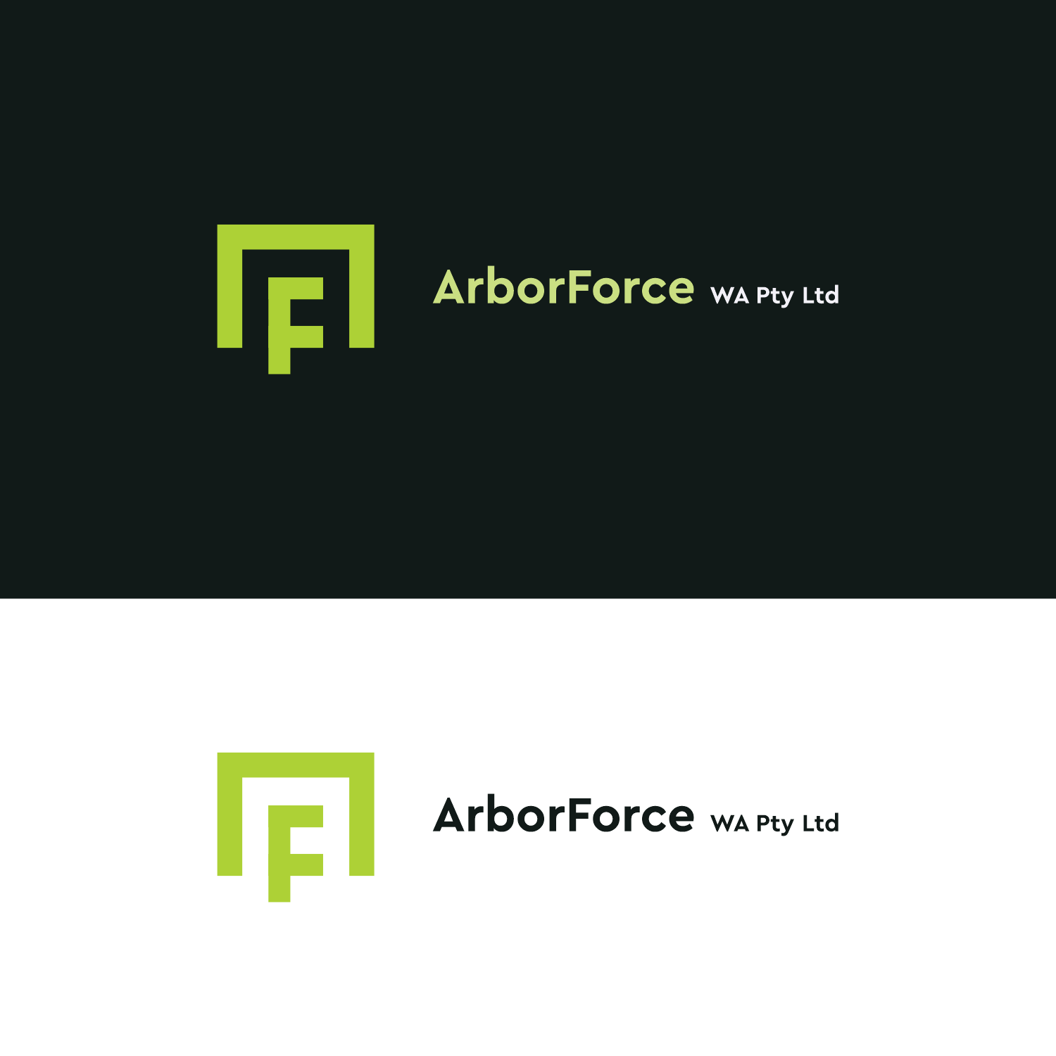 Logo Design by Omee for ArborForce WA Pty Ltd | Design #25522525