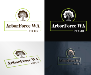 Logo Design by RKDesign29 for ArborForce WA Pty Ltd | Design: #25506219
