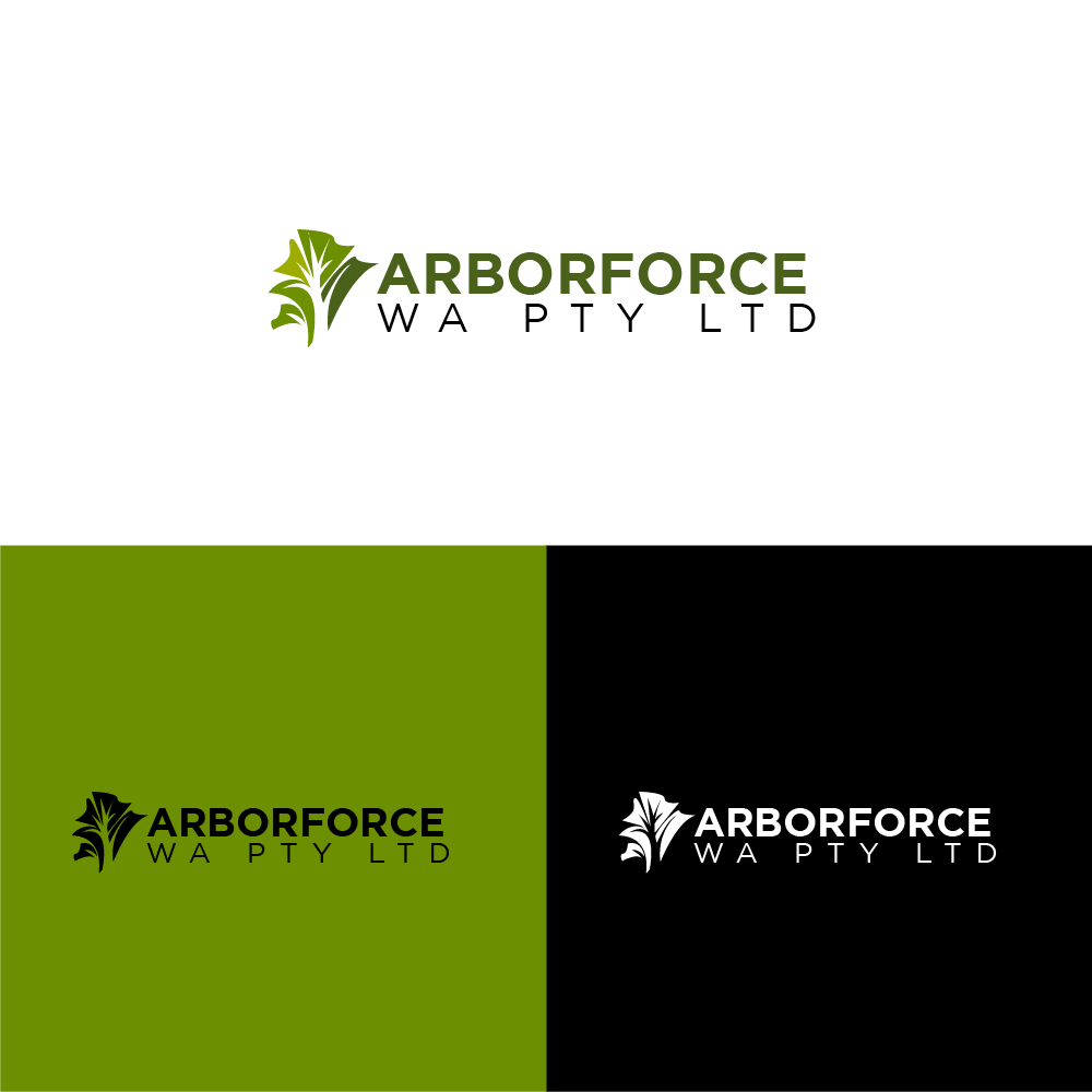 Logo Design by alitjuara for ArborForce WA Pty Ltd | Design #25539421