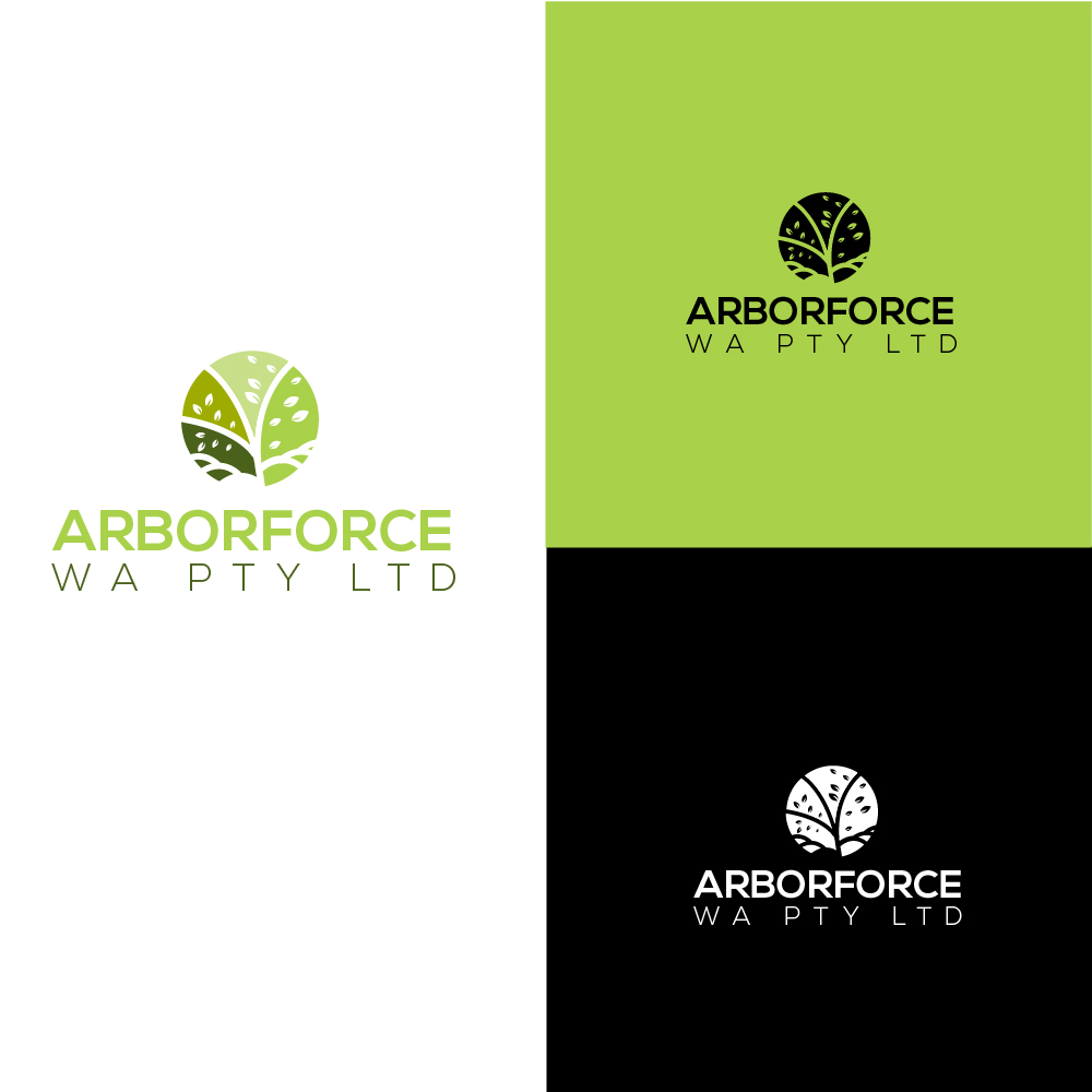 Logo Design by alitjuara for ArborForce WA Pty Ltd | Design #25539422