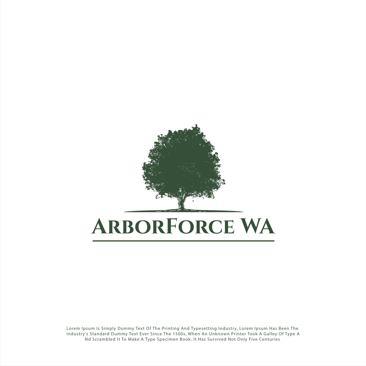 Logo Design by creative.bugs for ArborForce WA Pty Ltd | Design #25557358