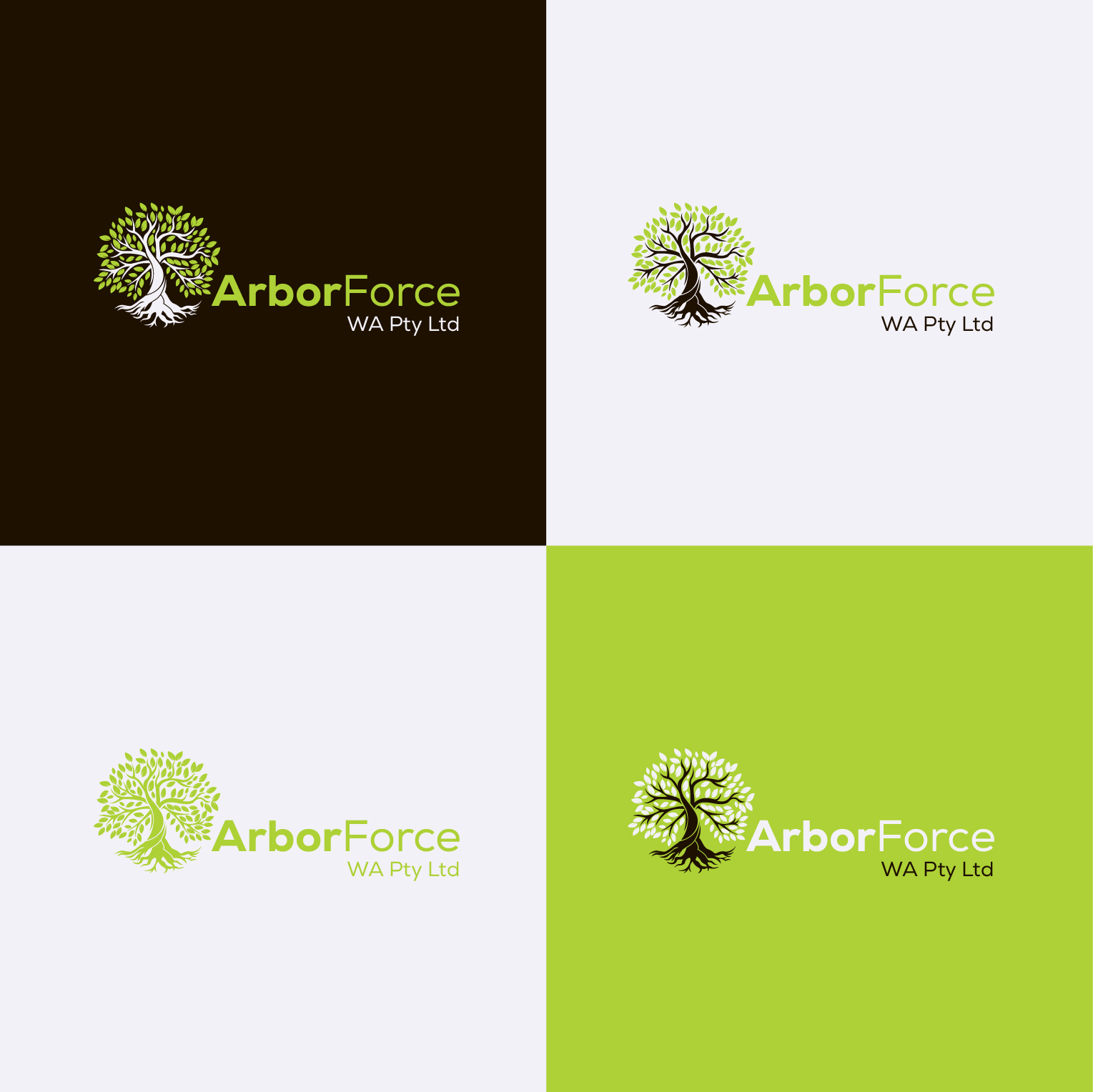 Logo Design by Shahzad.Designs for ArborForce WA Pty Ltd | Design #25508110