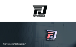FJ Automotive | Logo Design by MT