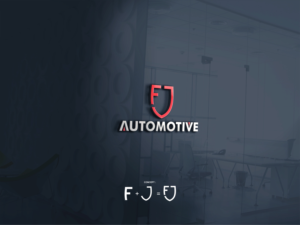 FJ Automotive | Logo Design by Dickythx16