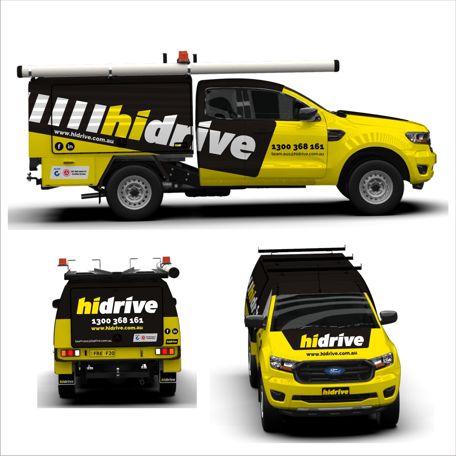 Car Wrap Design by DG+ for Hidrive Group  | Design #25510627