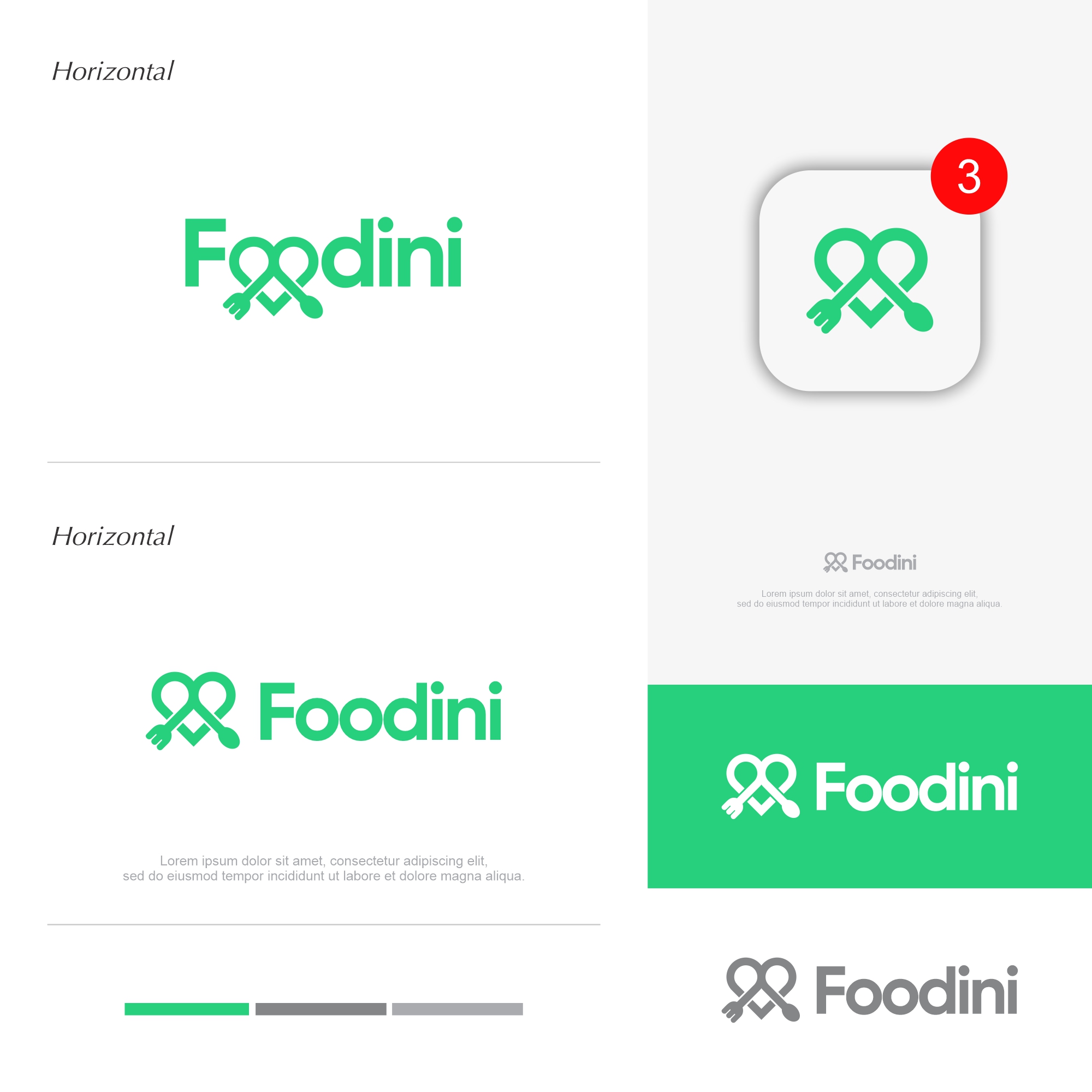 Logo Design by Alexturner for Foodini | Design #25522256