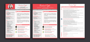 Rachaels Professional Resume | Design de Flyer par DA.