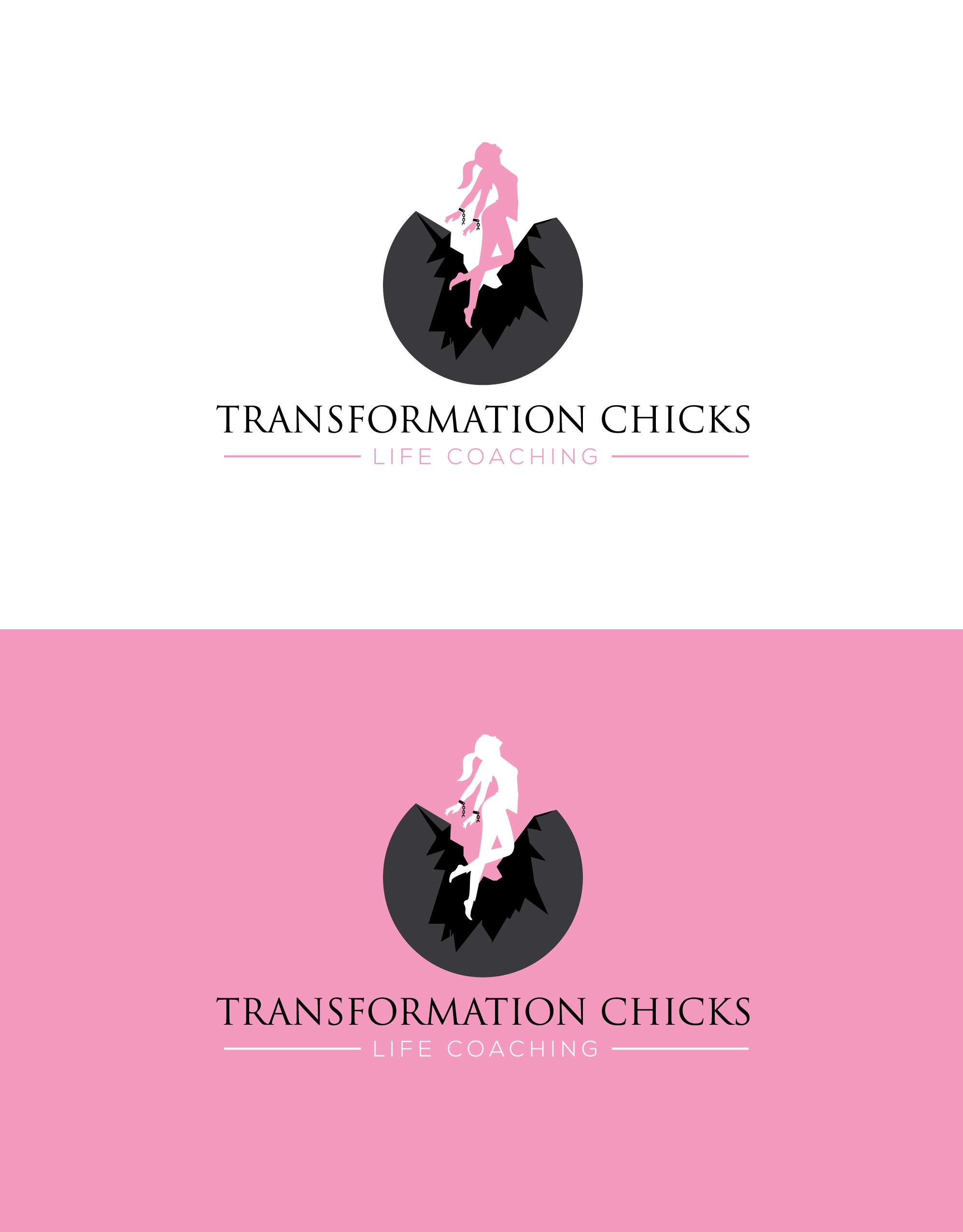 Diseño de Logo por Makerson para Transformation Chicks | Diseño #25513348
