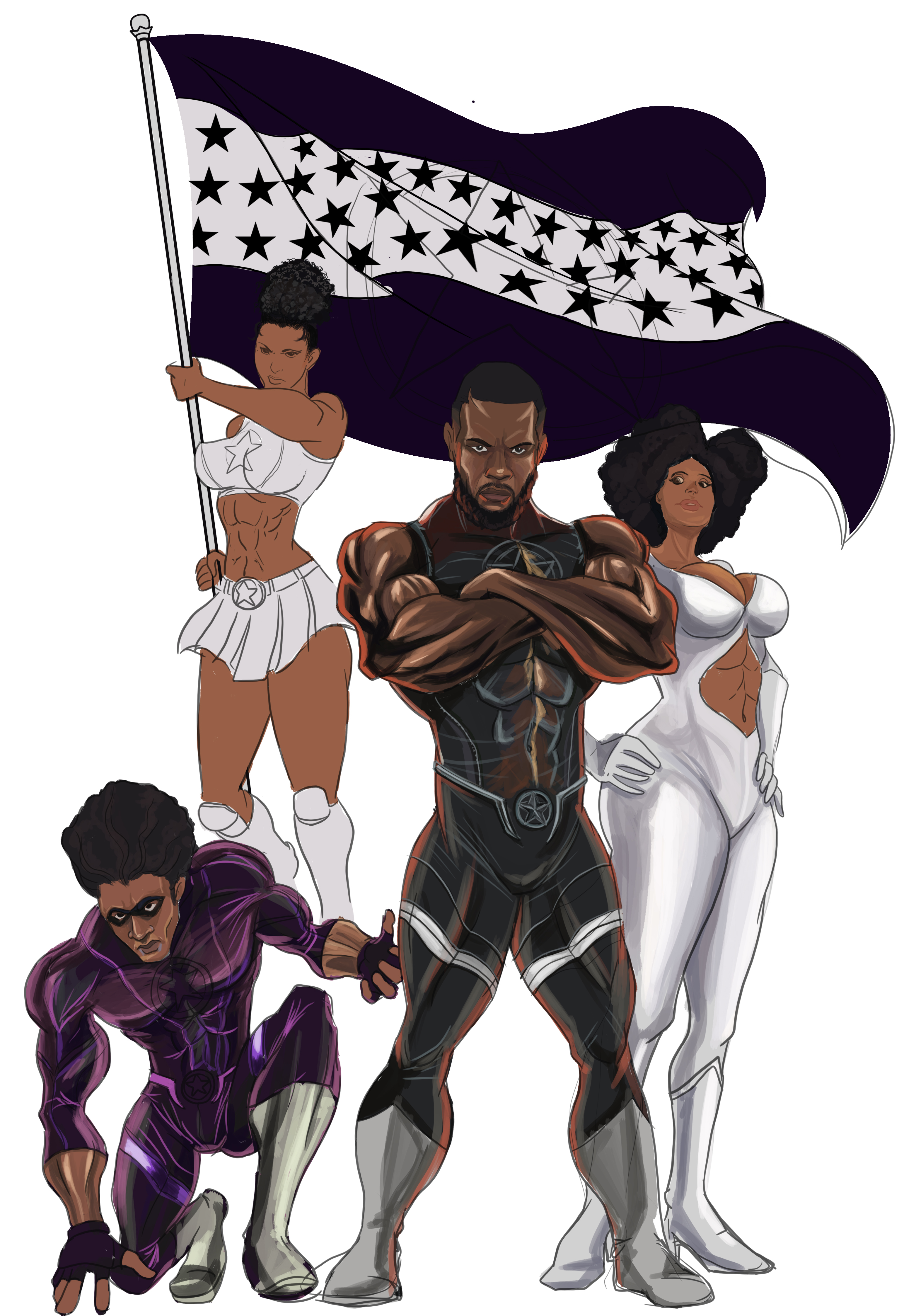 Character Design by Nublan Ameram for this project | Design #25726305