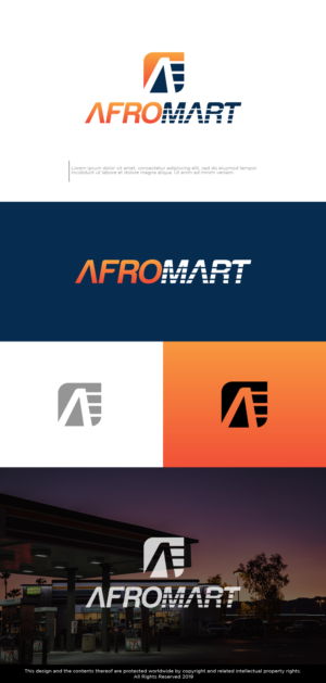 Afromart | Logo Design by Kim Ji