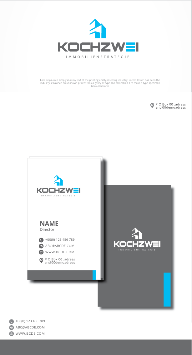 Logo Design by graphicevolution for Claudio Koch Agency | Design #25507462