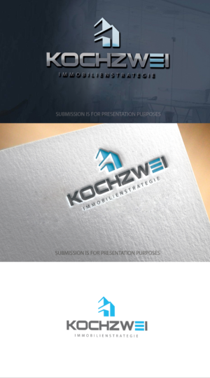 KOCHZWEI Immobilienstrategie | Logo Design by graphicevolution