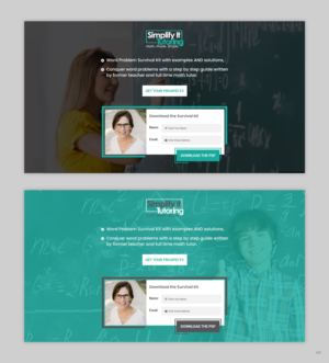 Landing Page Design by pb for this project | Design: #25519544