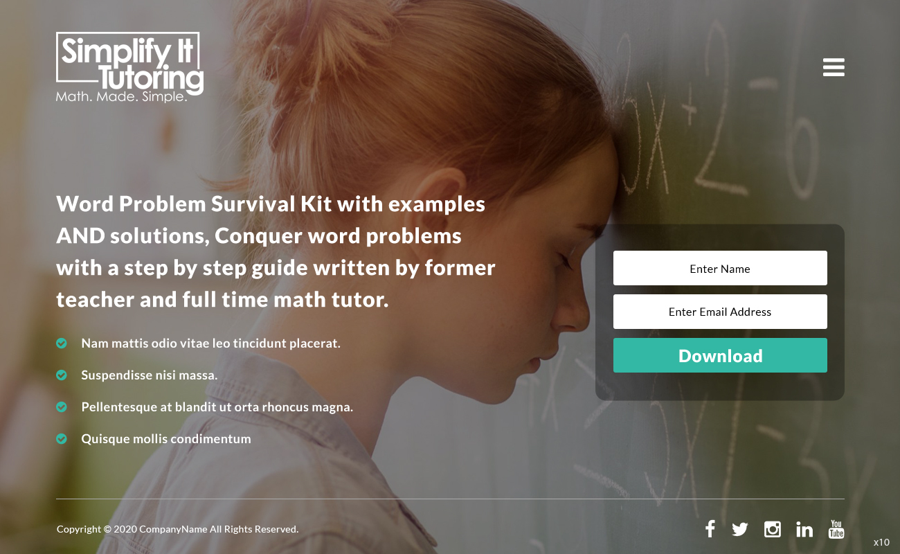 Diseño de Página de Aterrizaje por pb para este proyecto | Diseño #25519548