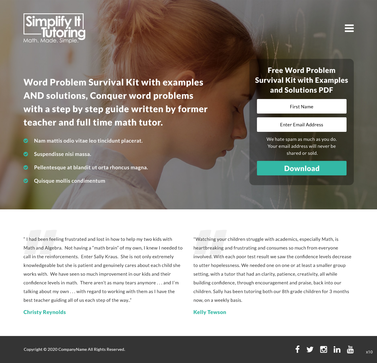 Diseño de Página de Aterrizaje por pb para este proyecto | Diseño #25530114