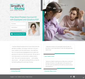 Landing Page Design by pb for this project | Design #25537294