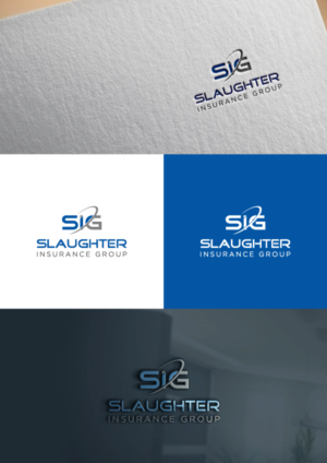 Slaughter Insurance Group | Logo Design by DesIcon