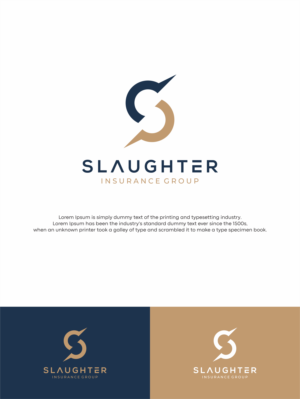 Slaughter Insurance Group | Logo Design by soriyeee