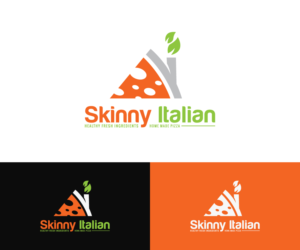 Skinny Italian - Healthy Fresh Ingredients home made pizza  | Logo-Design von BabAgori