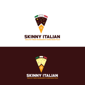 Skinny Italian - Healthy Fresh Ingredients home made pizza  | Logo-Design von Graphic Bricks