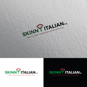 Skinny Italian - Healthy Fresh Ingredients home made pizza  | Logo Design by Rii