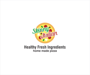 Skinny Italian - Healthy Fresh Ingredients home made pizza  | Logo-Design von BNdesigner
