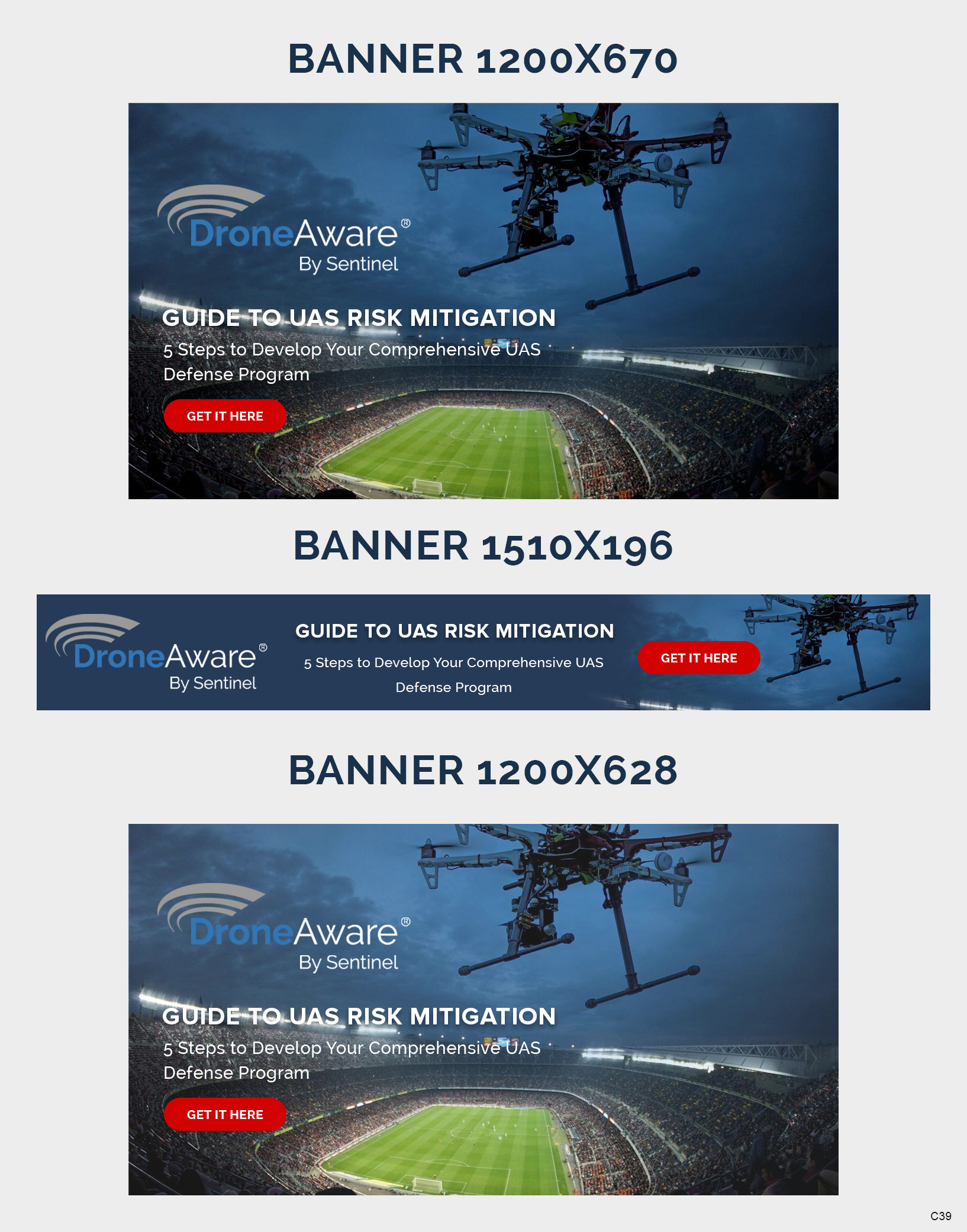 Banner Ad Design by pb for Sentinel Consulting, LLC | Design #25519525